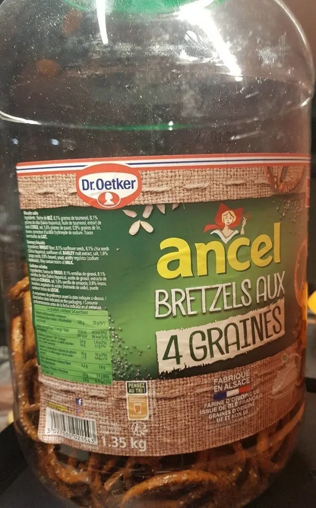 Bretzels aux 4 graines