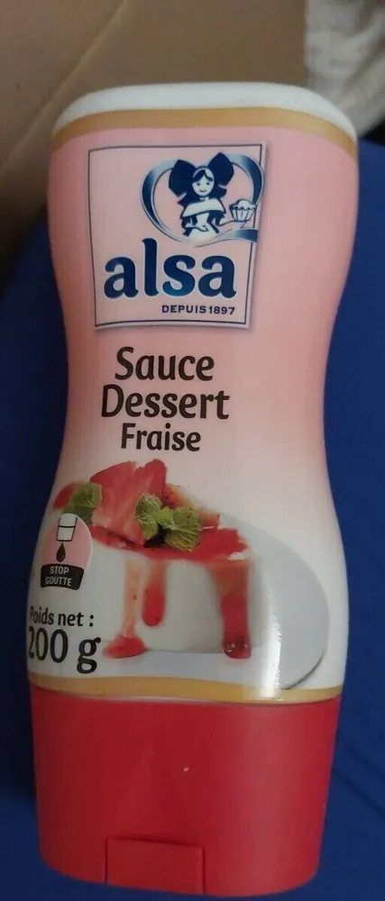 Sauce dessert Fraise