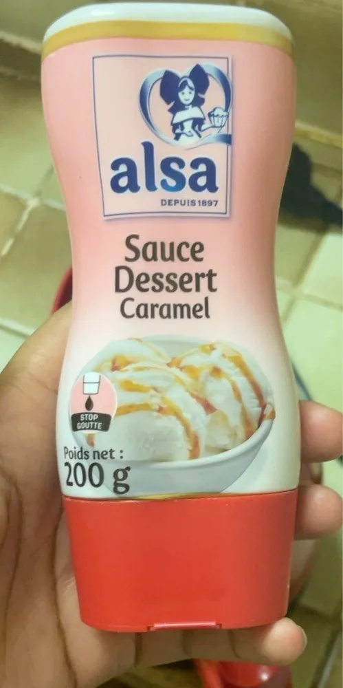 Sauce dessert caramel