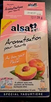 Alsa aromatisation pour yaourt peche