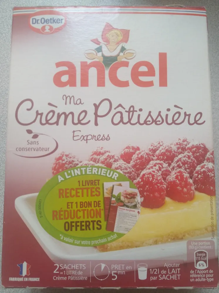 Ma crème pâtissière express