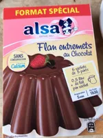 Flan entremets au chocolat