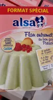 Flan pistache