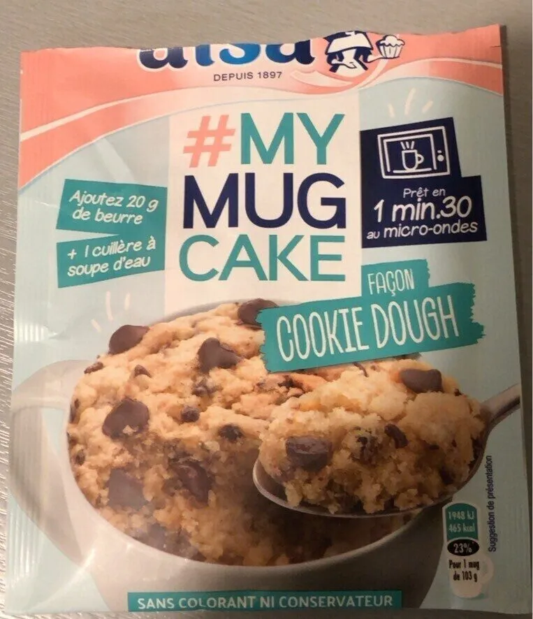 #MY MUG CAKE Façon COOKIE DOUGH