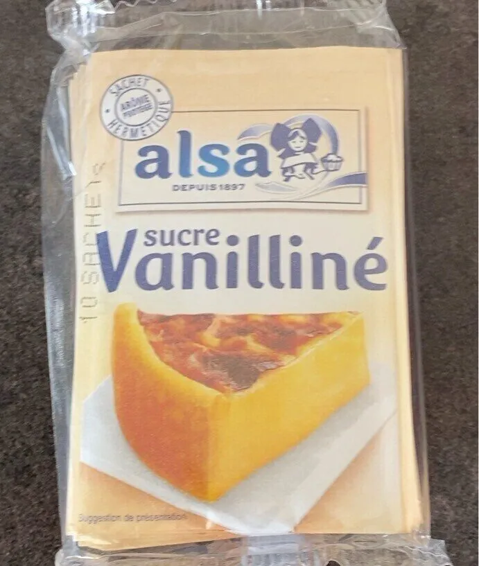 sucre vanilliné alsa