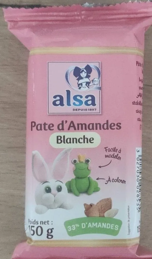 Pate d'amande Blanche