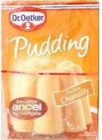 Pudding chantilly 3 sachets