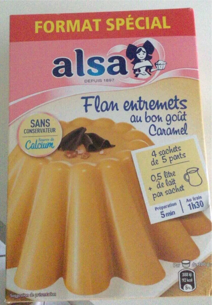 Flan entremet au bon goût caramel