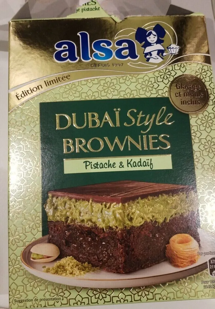 Dubaï Style Brownies