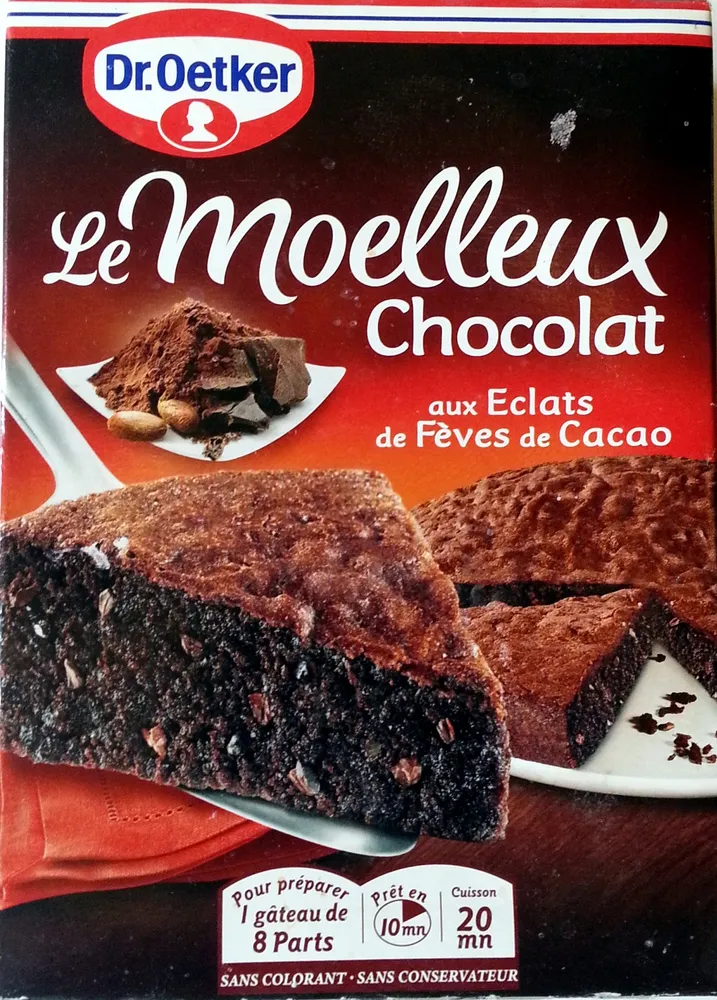 Le Moelleux Chocolat aux Éclats de Fèves de Cacao