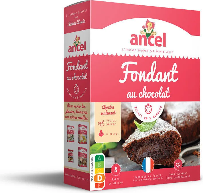 Mon fondant au chocolat