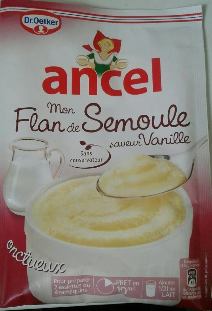 102G Flan De Semoule Dr. oetker