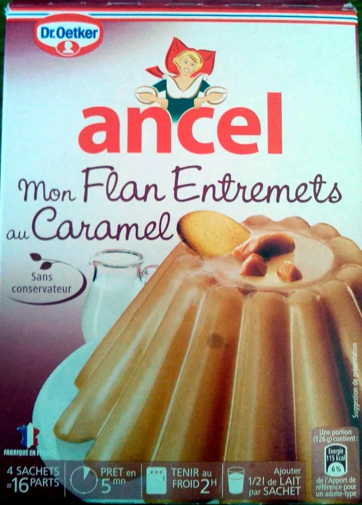 Mon Flan Entremets au Caramel