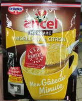Ancel - Mug Cake - Moelleux au citron - Mon Gâteau Minute