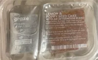 Lemon & poppy seed cake with an afternoon blend