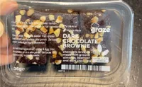 Belgian dark chocolate brownie
