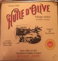 Huile d'olive vierge extra AOP