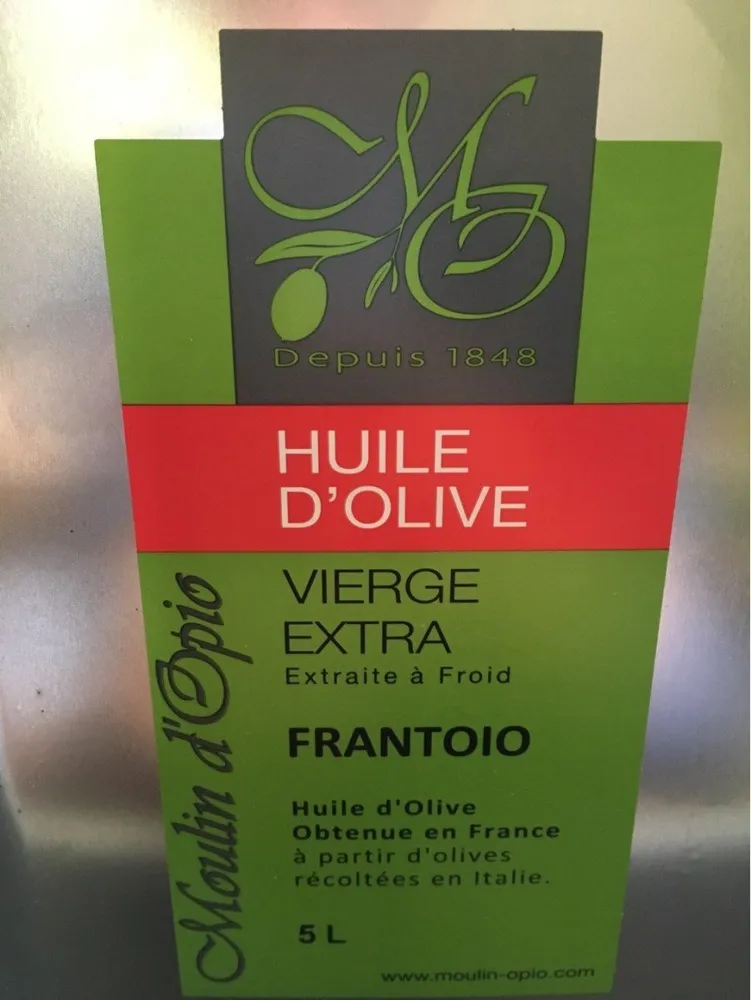 Huile d'olive vierge extra