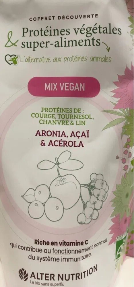 Protéines, végétales, super aliments
