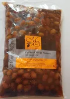 Petites olives noires en saumure