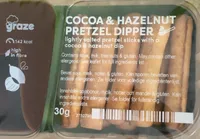 cocoa & hazelnut pretzel dippers