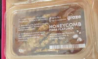 Honeycomb fibre flapjacks