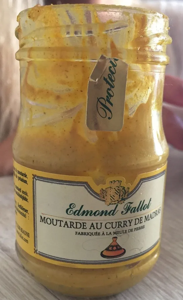 Moutarde au curry de madras
