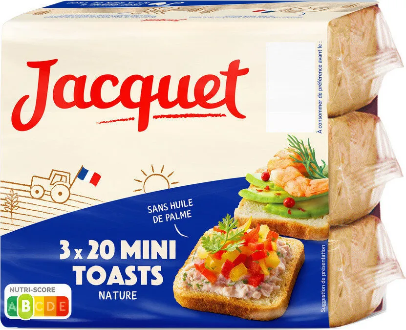 Mini-Toasts Nature
