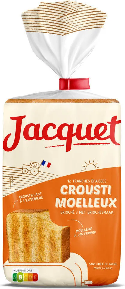 Pain Crousti Moelleux Brioché