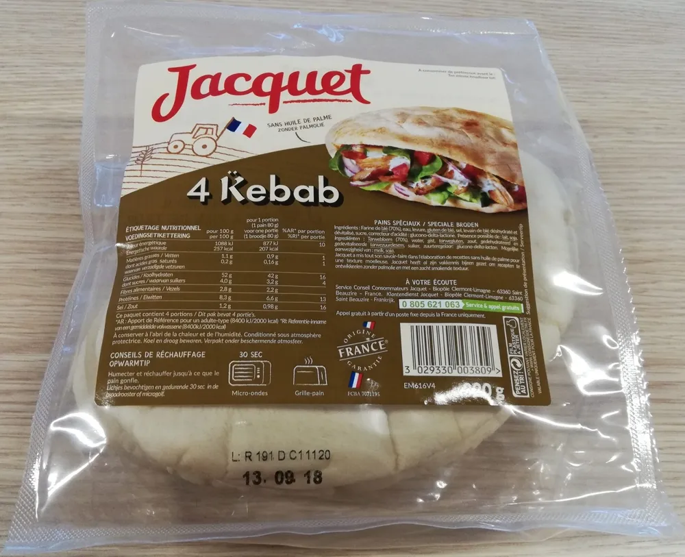 4 Pains Kébab