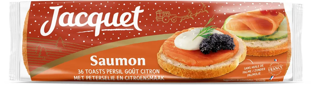 Toasts ronds persil- citron 250g