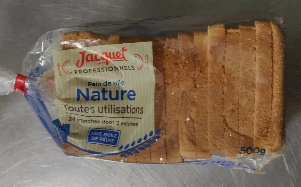 Pain de mie nature