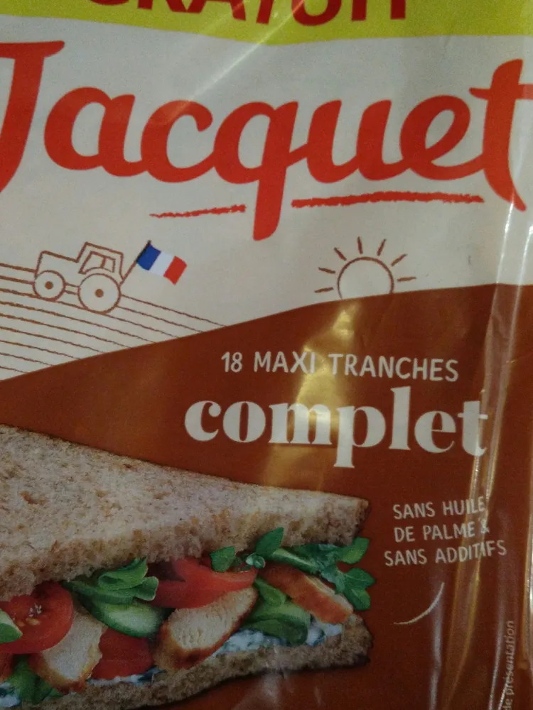 Pain de mie complet
