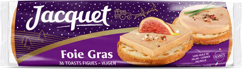 Toasts Foie Gras Figues