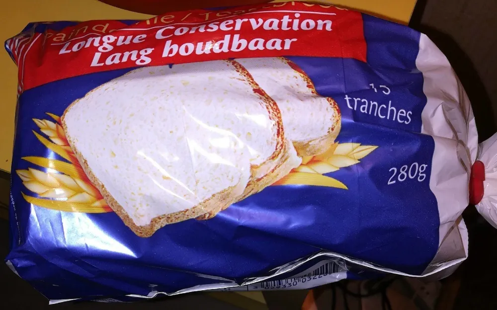 280G Pain De Mie Longue Conservation