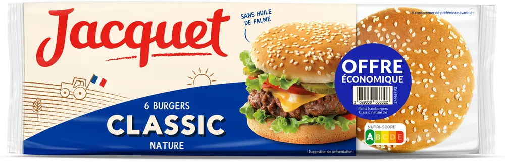 Hamburgers X 6 OFFRE ECO - 330 gr