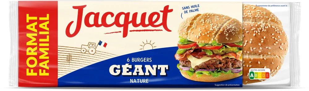 Hamburger Géant X 6 495G