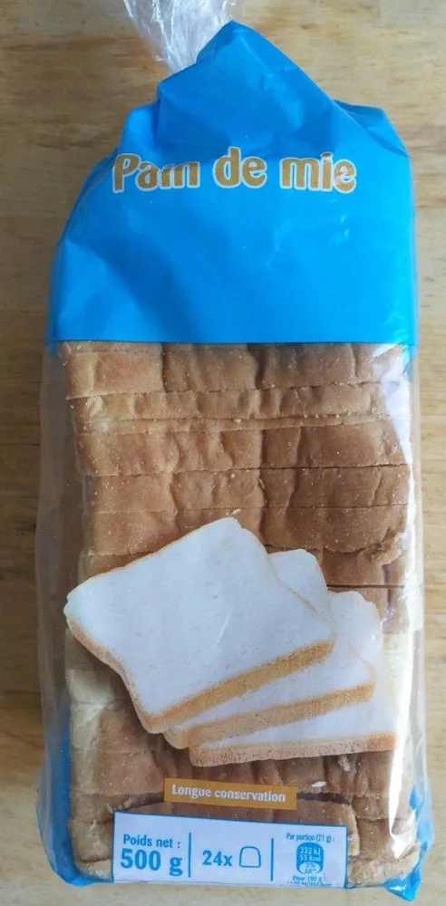 Pain de mie nature