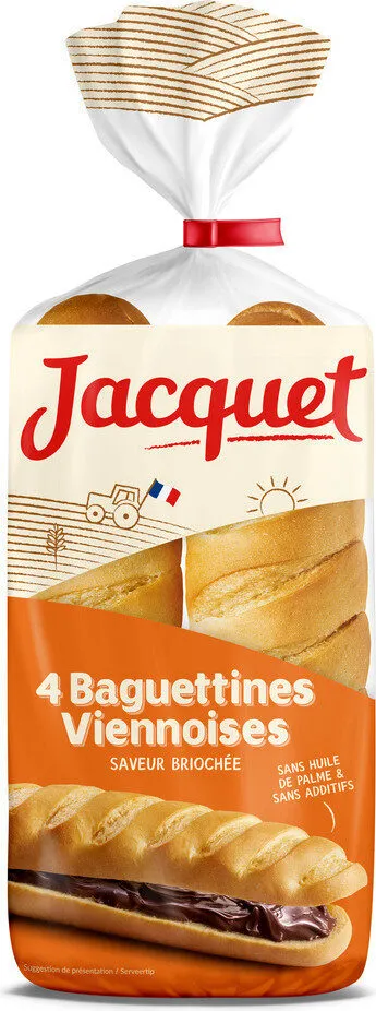 Baguettines Viennoise Briochée