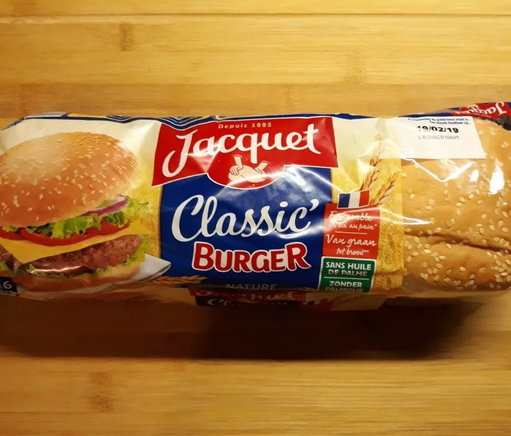 Classic' burger nature