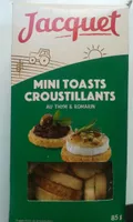 Mini toasts croustillants au thym et romarin