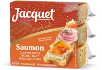 MINI TOAST SAUMON 255 G ( Nature - Pavot - Persil Citron )