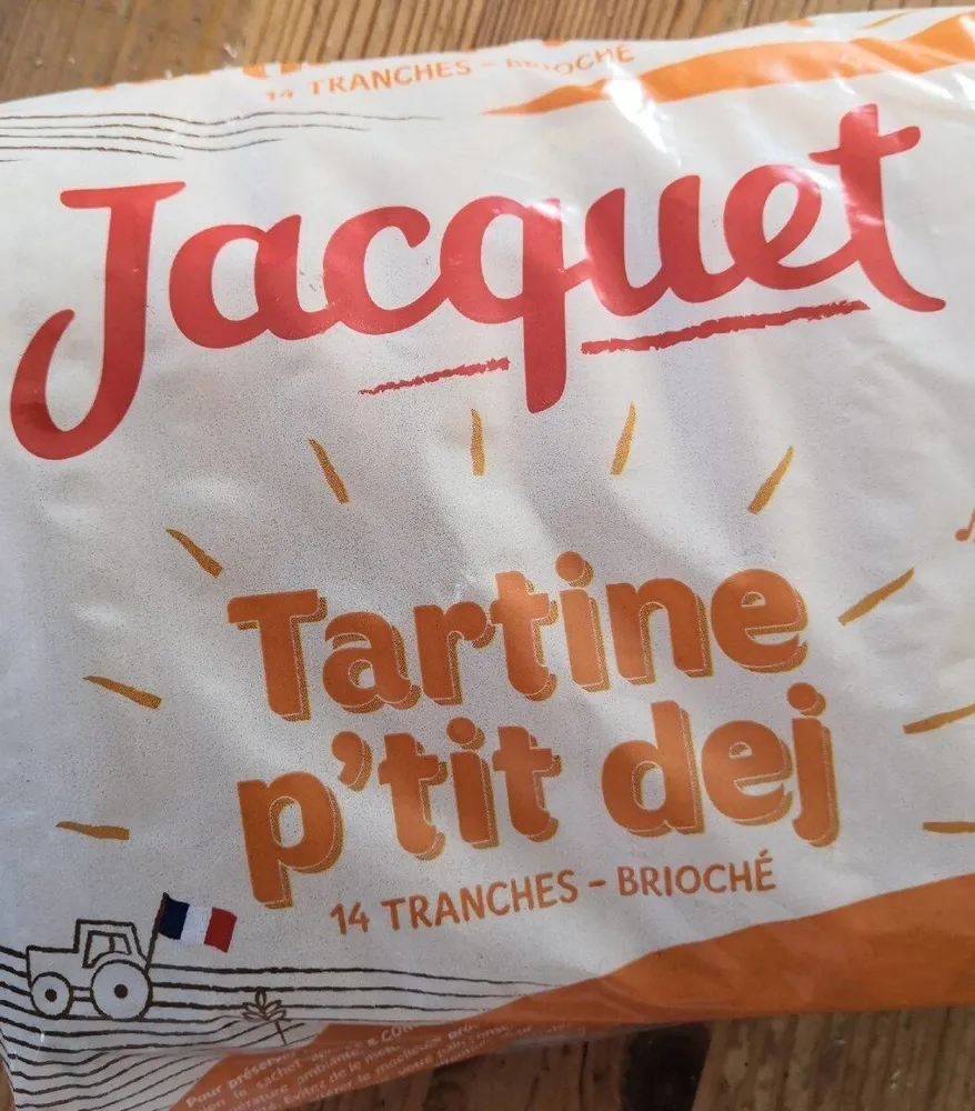 Tartine p'tit dej Brioché
