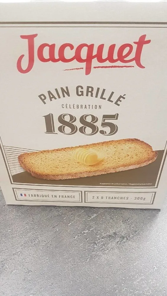 Pain grillé 1885