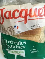 Pain de mie 11 cereales et graines sans sucres ajoutés