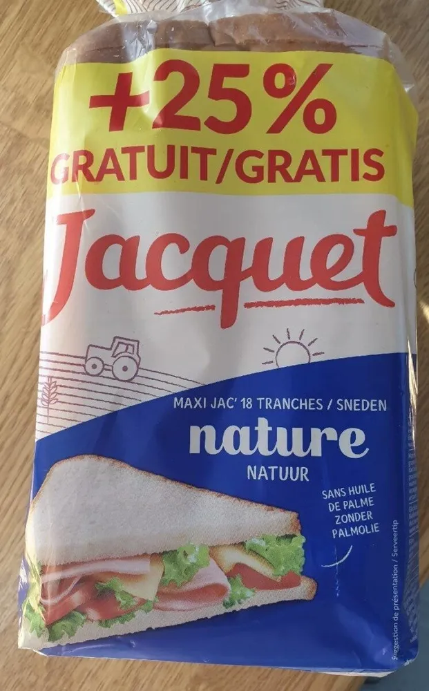 Jacquet pain de mie