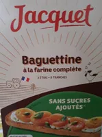 Baguettine complète sans Sucre ajoutés