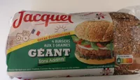 4 burgers aux trois graines