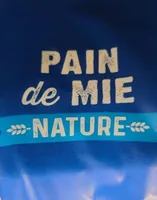 Pain de mie nature