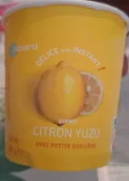 Sorbet citron yuzu